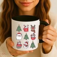 Festive Christmas Holiday Lover Coffee Mug thumb 3
