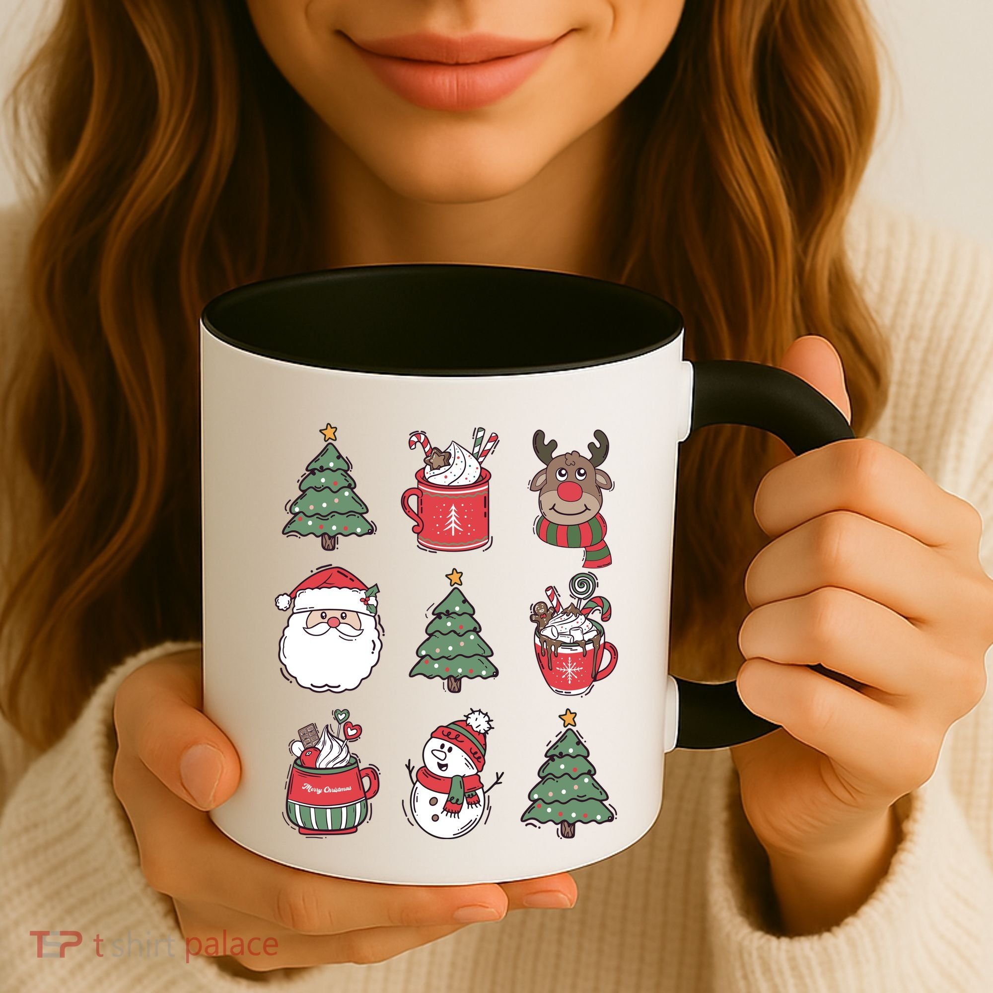 Festive Christmas Holiday Lover Coffee Mug