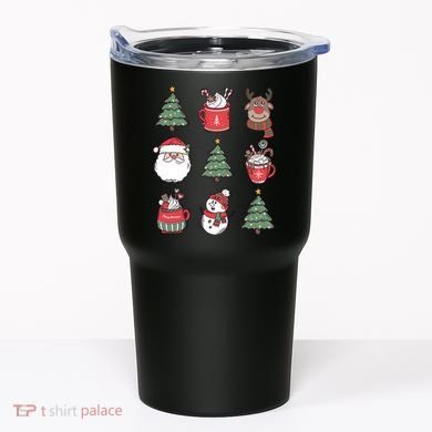 Festive Christmas Holiday Lover Tumbler