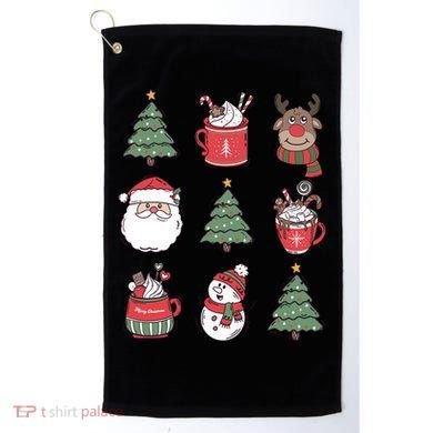 Festive Christmas Holiday Lover Golf Towel