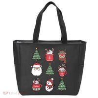 Festive Christmas Holiday Lover Tote Bag thumb 0