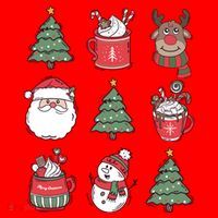 Festive Christmas Holiday Lover Santa Hat thumb 1