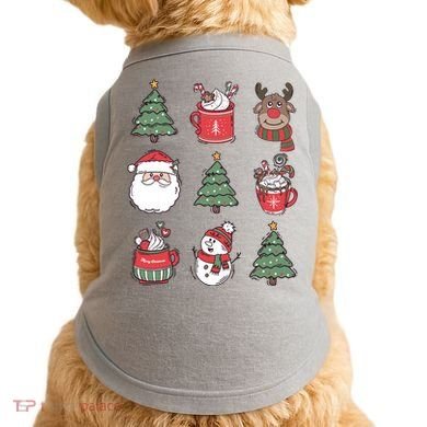 Festive Christmas Holiday Lover Doggie Tank