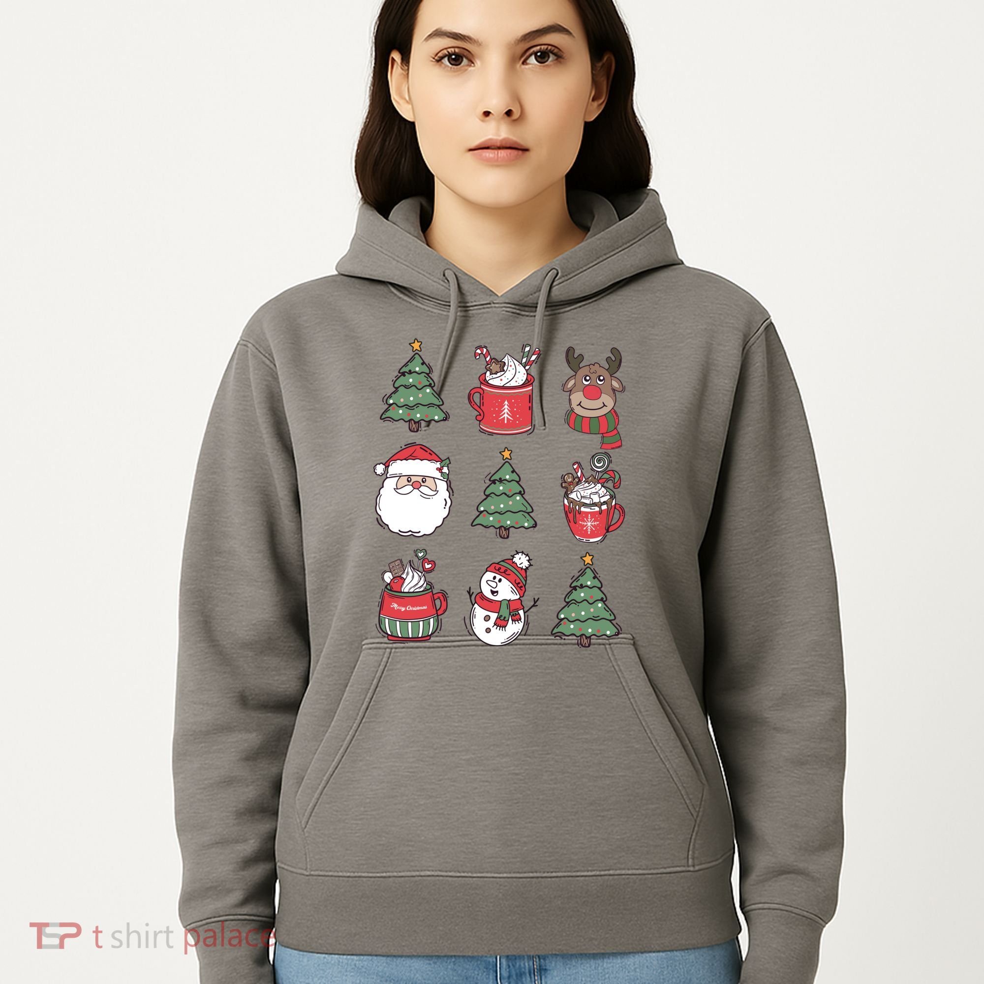 Festive Christmas Holiday Lover Hoodie