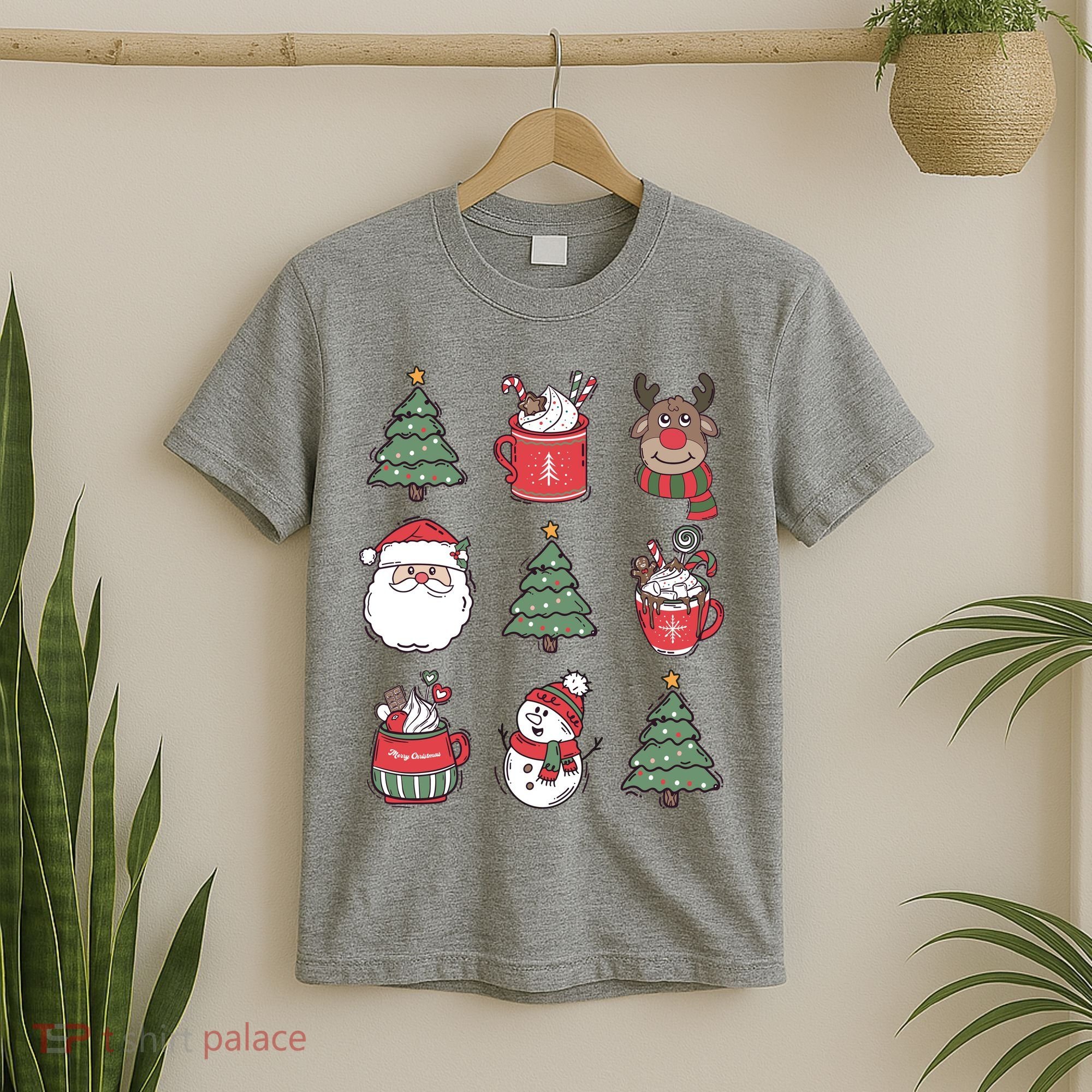 Festive Christmas Holiday Lover T-Shirt