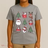 Festive Christmas Holiday Lover T-Shirt thumb 4