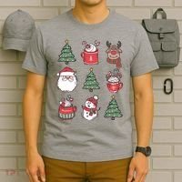 Festive Christmas Holiday Lover T-Shirt thumb 6