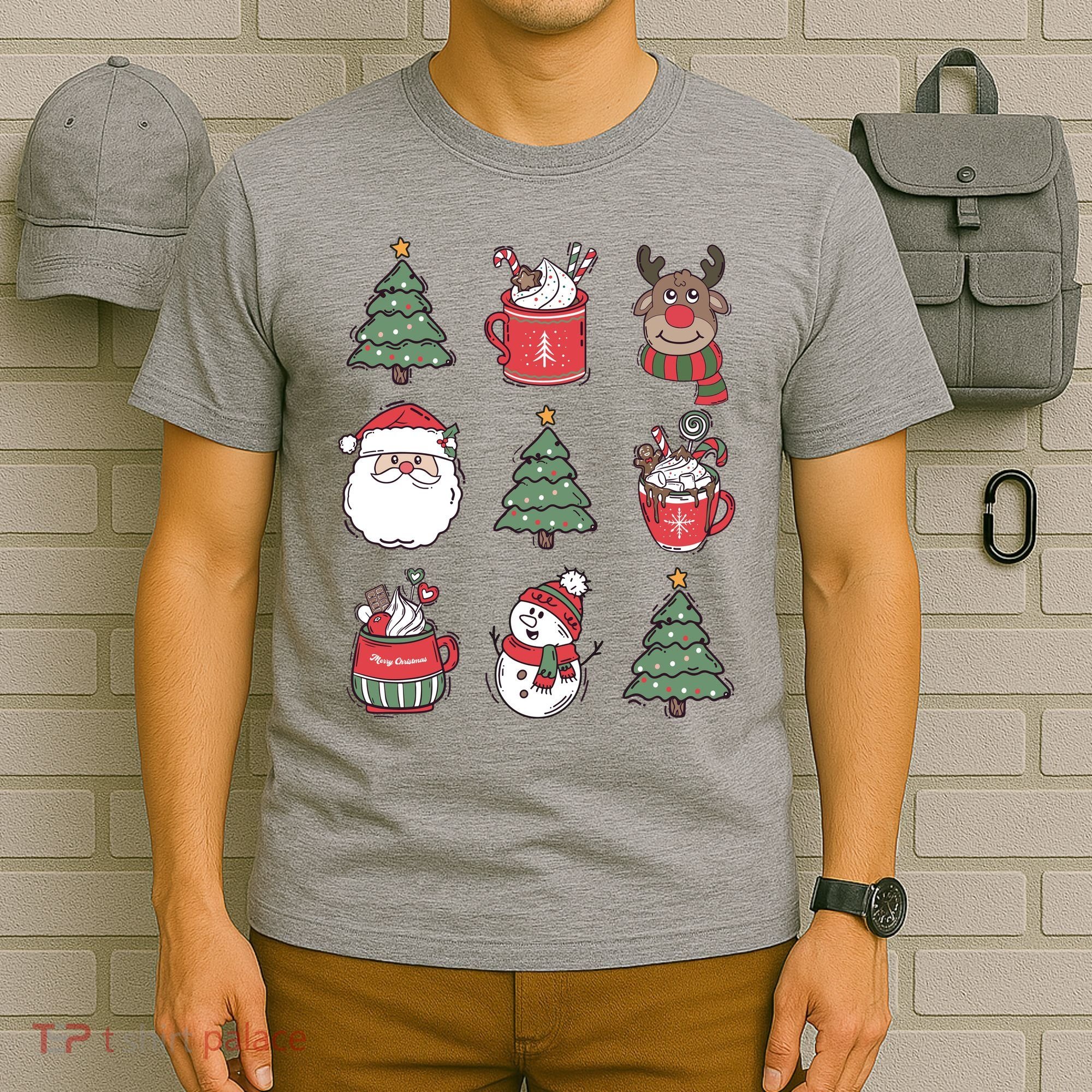 Festive Christmas Holiday Lover T-Shirt