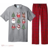 Festive Christmas Holiday Lover Pajama Set thumb 0