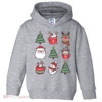 Festive Christmas Holiday Lover Toddler Hoodie thumb 0