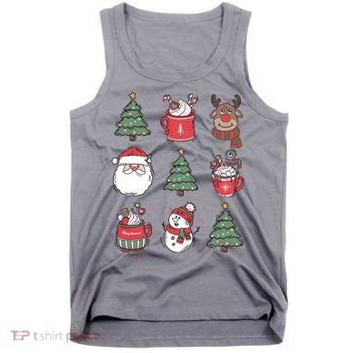 Festive Christmas Holiday Lover Tank Top