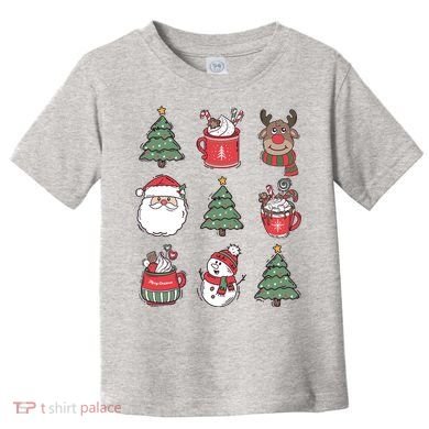 Festive Christmas Holiday Lover Toddler T-Shirt