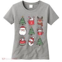 Festive Christmas Holiday Lover Women's T-Shirt thumb 0