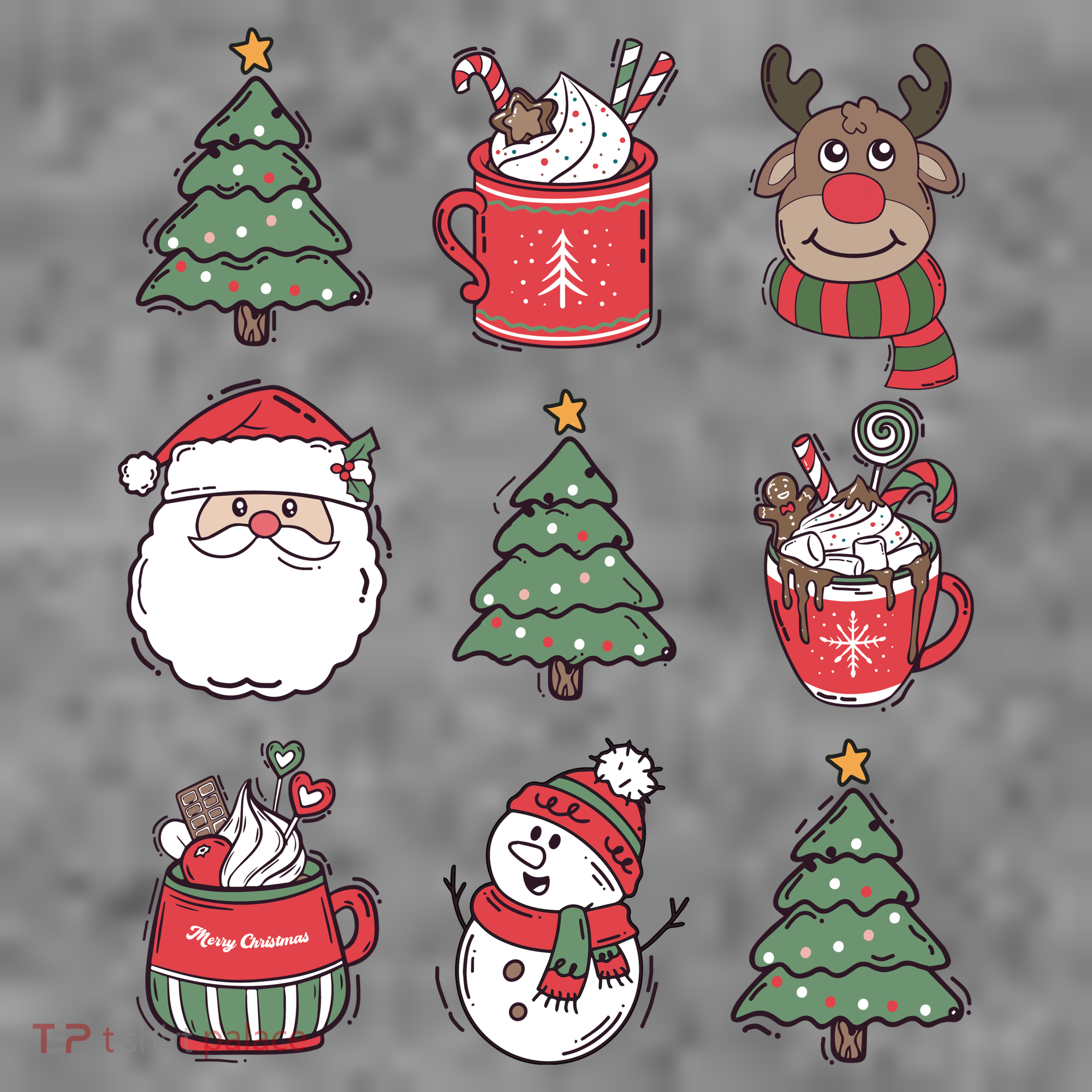 Festive Christmas Holiday Lover Kids Long Sleeve Shirt