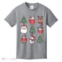 Festive Christmas Holiday Lover Kids T-Shirt thumb 0