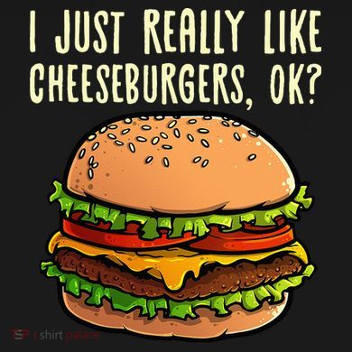 Funny Cheeseburger Hamburger Design Burger Lover Toddler Hoodie