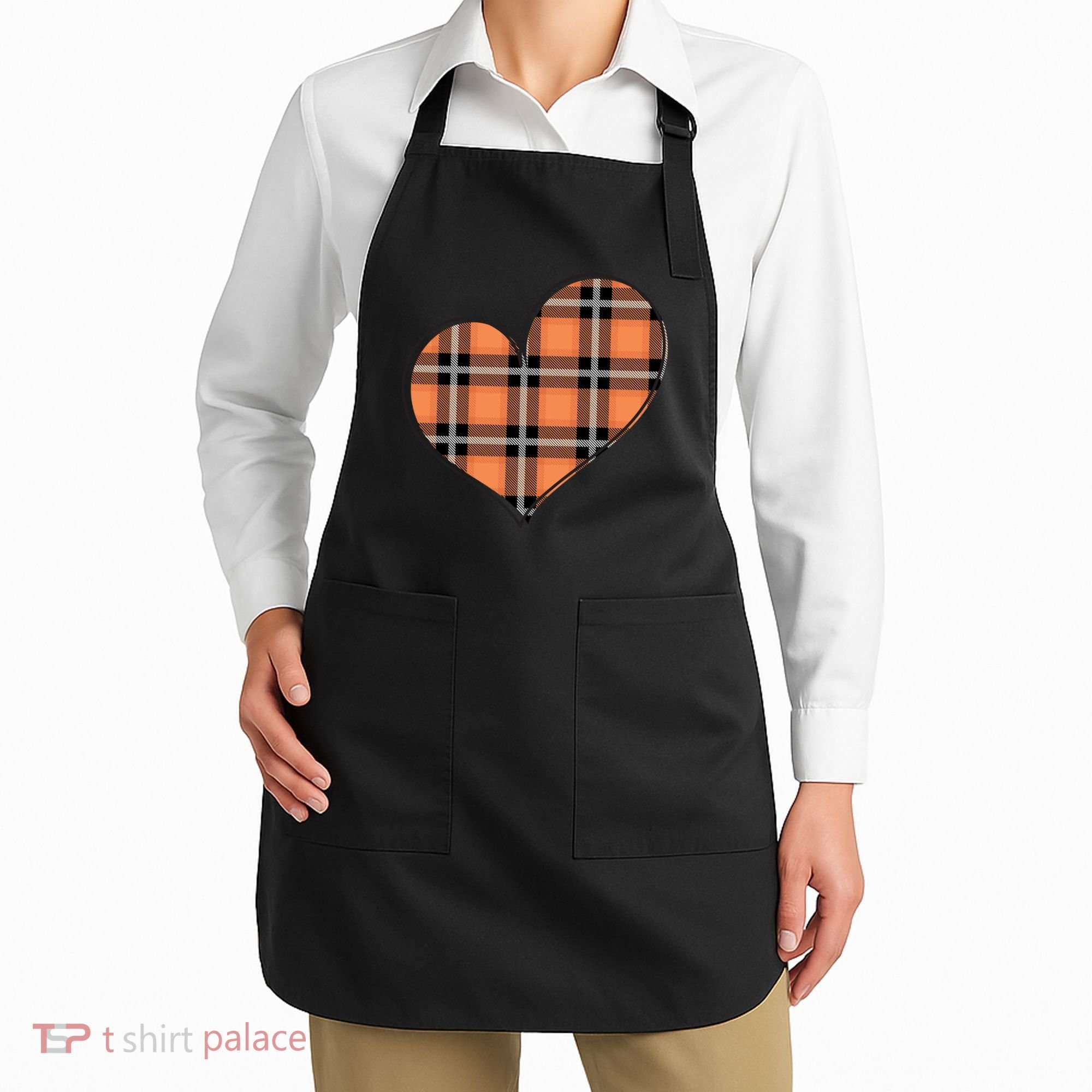 Fall Cute Heart Apron