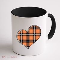 Fall Cute Heart Coffee Mug thumb 1
