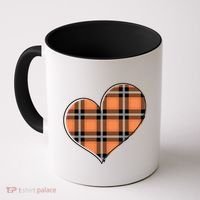 Fall Cute Heart Coffee Mug thumb 0
