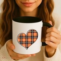 Fall Cute Heart Coffee Mug thumb 3