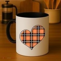 Fall Cute Heart Coffee Mug thumb 4