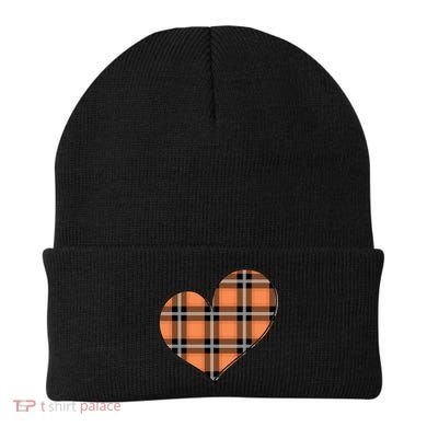 Fall Cute Heart Beanie