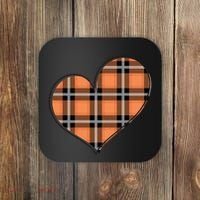 Fall Cute Heart Coaster thumb 0