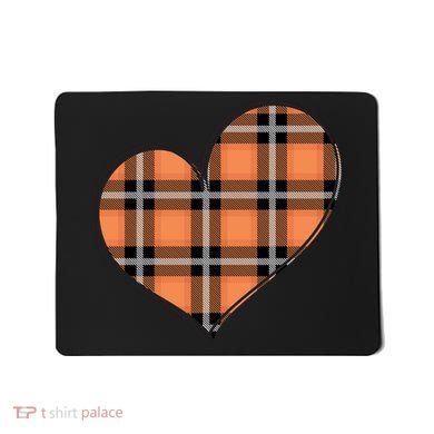 Fall Cute Heart Mousepad