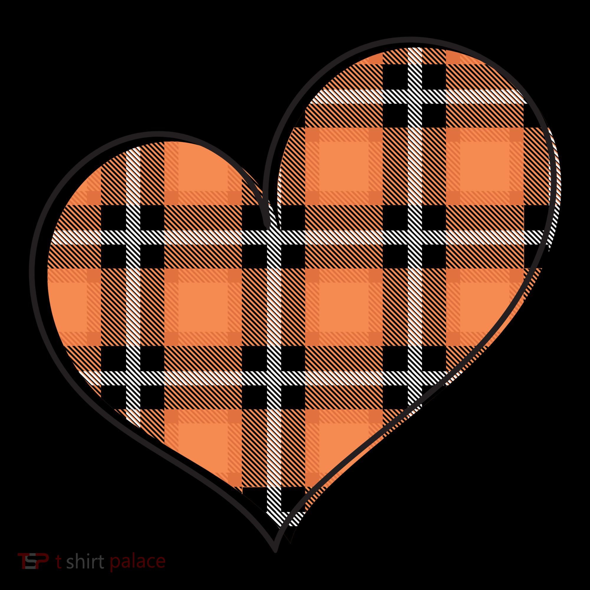 Fall Cute Heart Ornament