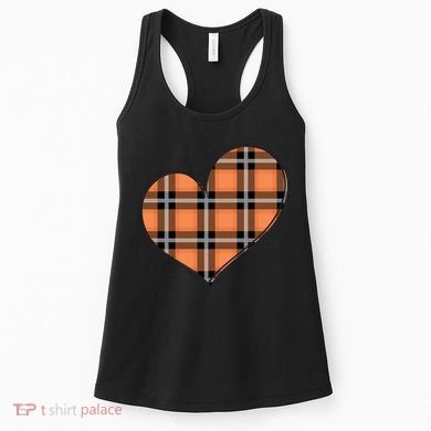 Fall Cute Heart Women's Tank Top