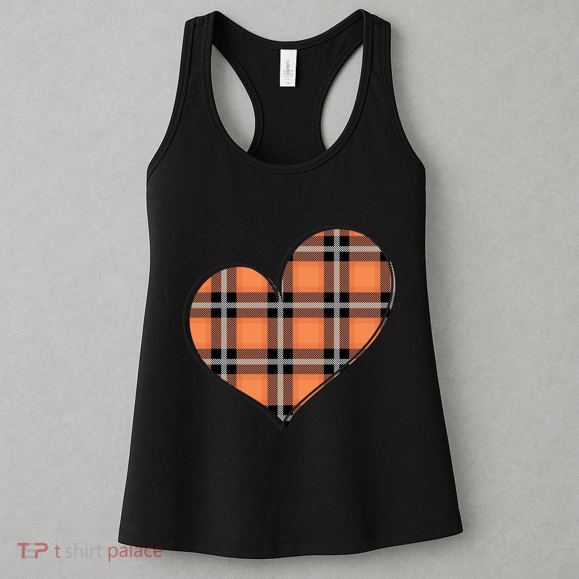 Fall Cute Heart Women's Tank Top