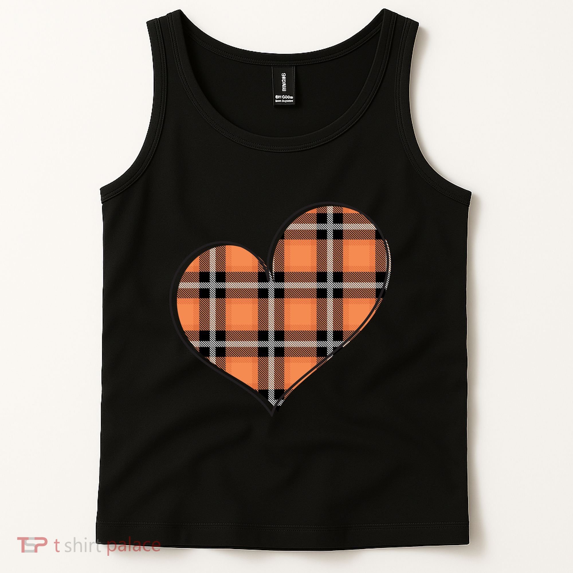 Fall Cute Heart Tank Top