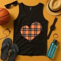 Fall Cute Heart Tank Top thumb 4