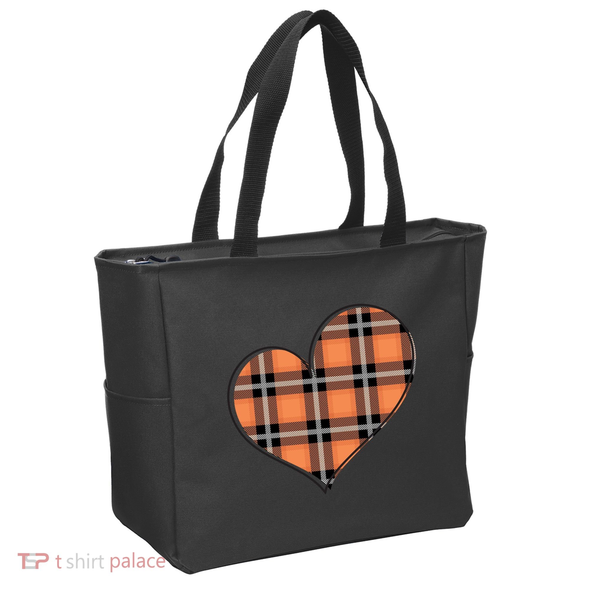 Fall Cute Heart Tote Bag