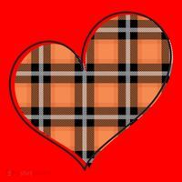 Fall Cute Heart Santa Hat thumb 1