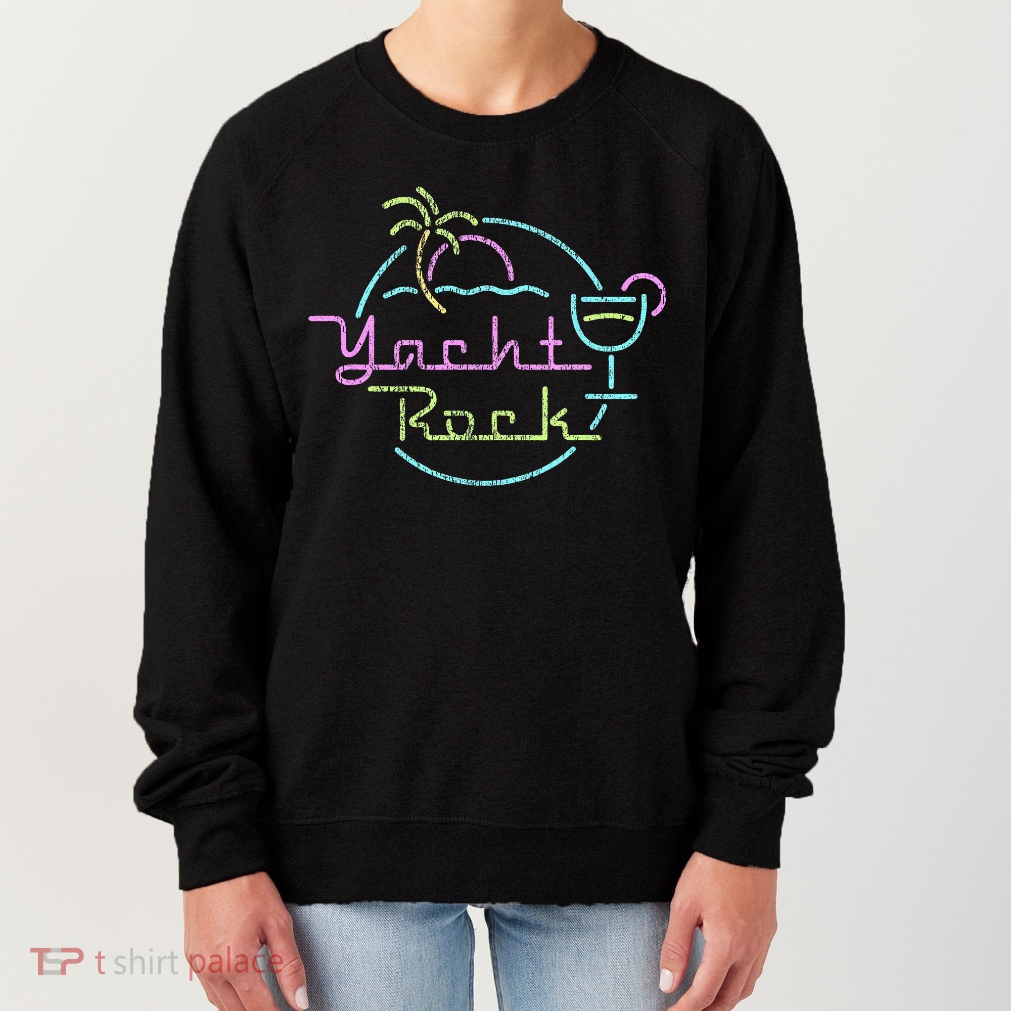 Faded Cocktail Hour Yacht Rock Women's Sweatshirt