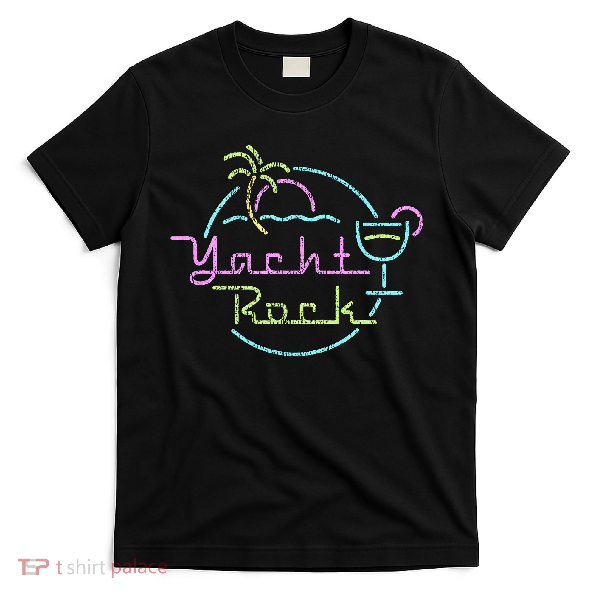 Faded Cocktail Hour Yacht Rock T-Shirt