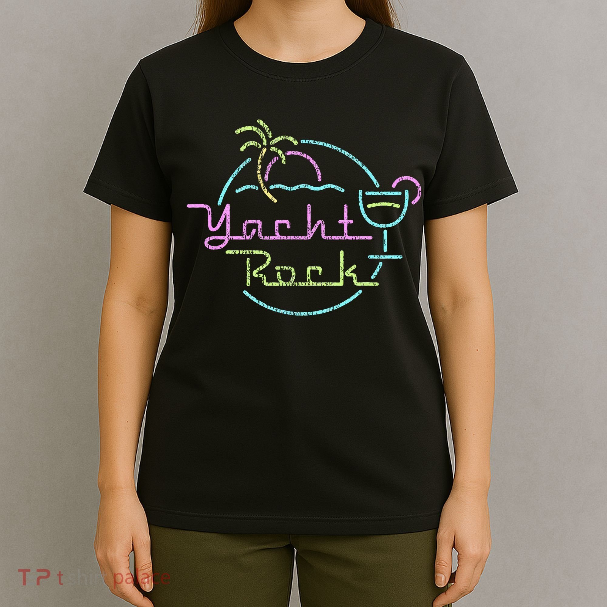 Faded Cocktail Hour Yacht Rock T-Shirt