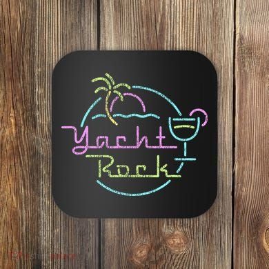 Faded Cocktail Hour Yacht Rock Coaster