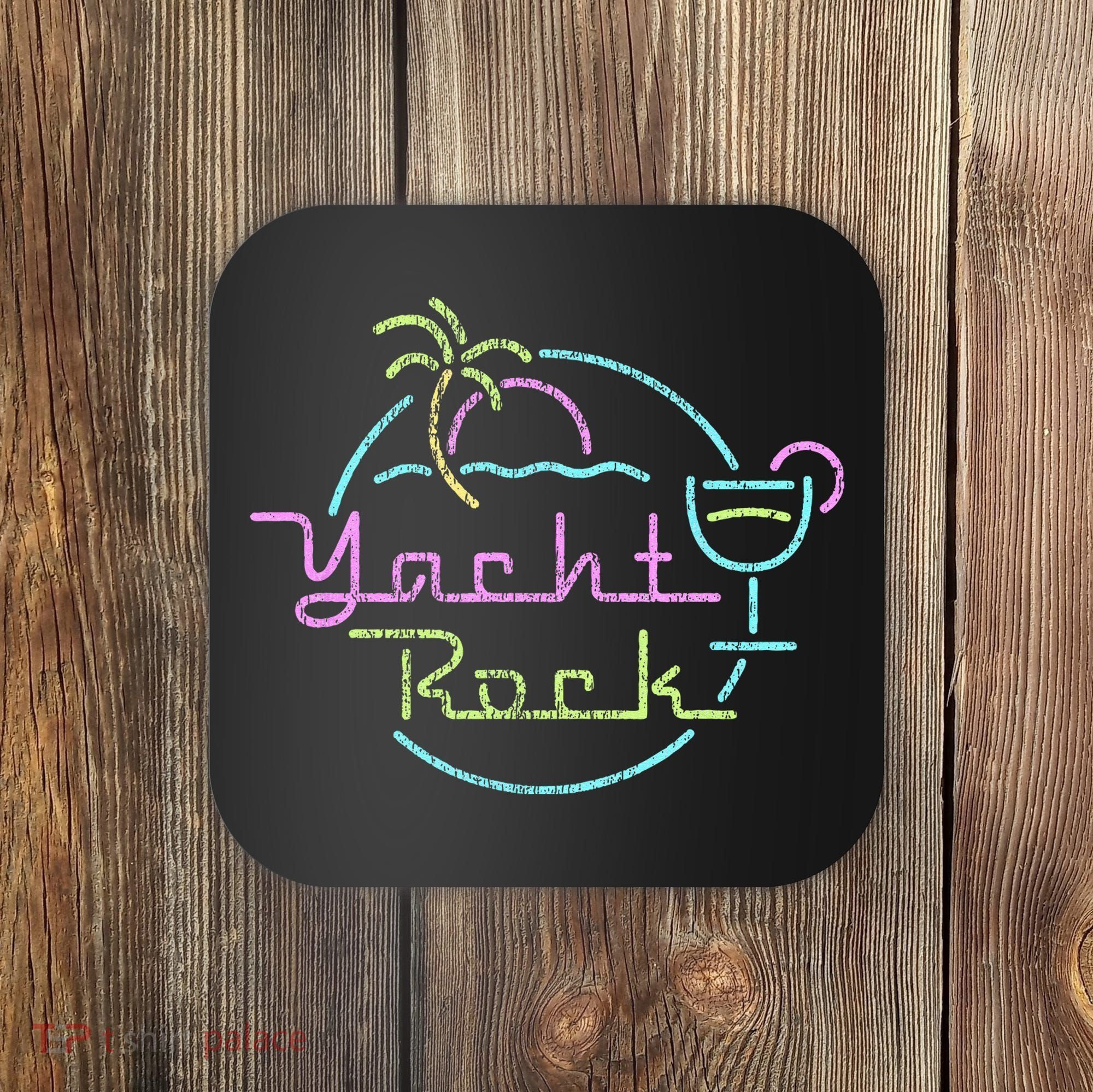 Faded Cocktail Hour Yacht Rock Coaster