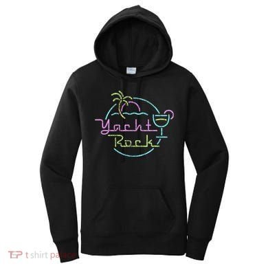 Faded Cocktail Hour Yacht Rock Women's Hoodie