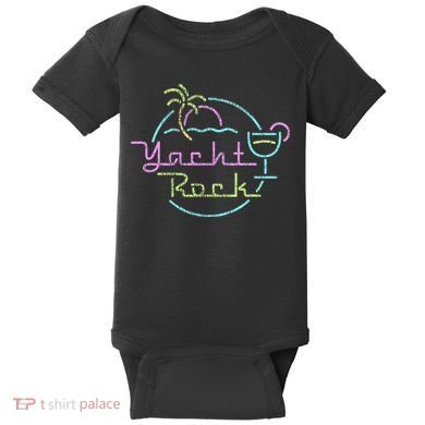Faded Cocktail Hour Yacht Rock Baby Bodysuit