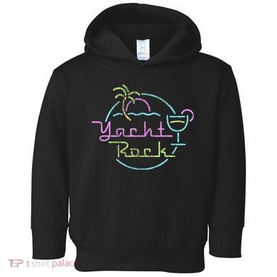 Faded Cocktail Hour Yacht Rock Toddler Hoodie