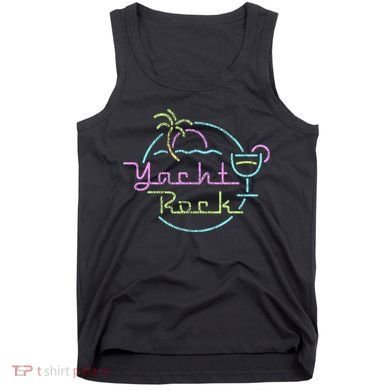 Faded Cocktail Hour Yacht Rock Tank Top