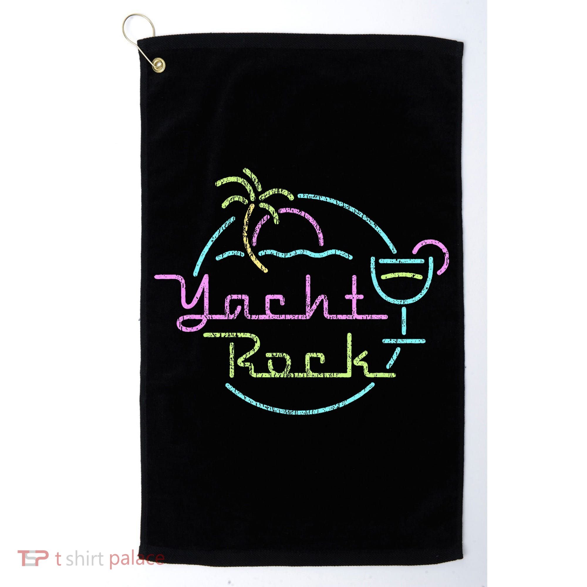 Faded Cocktail Hour Yacht Rock Golf Towel