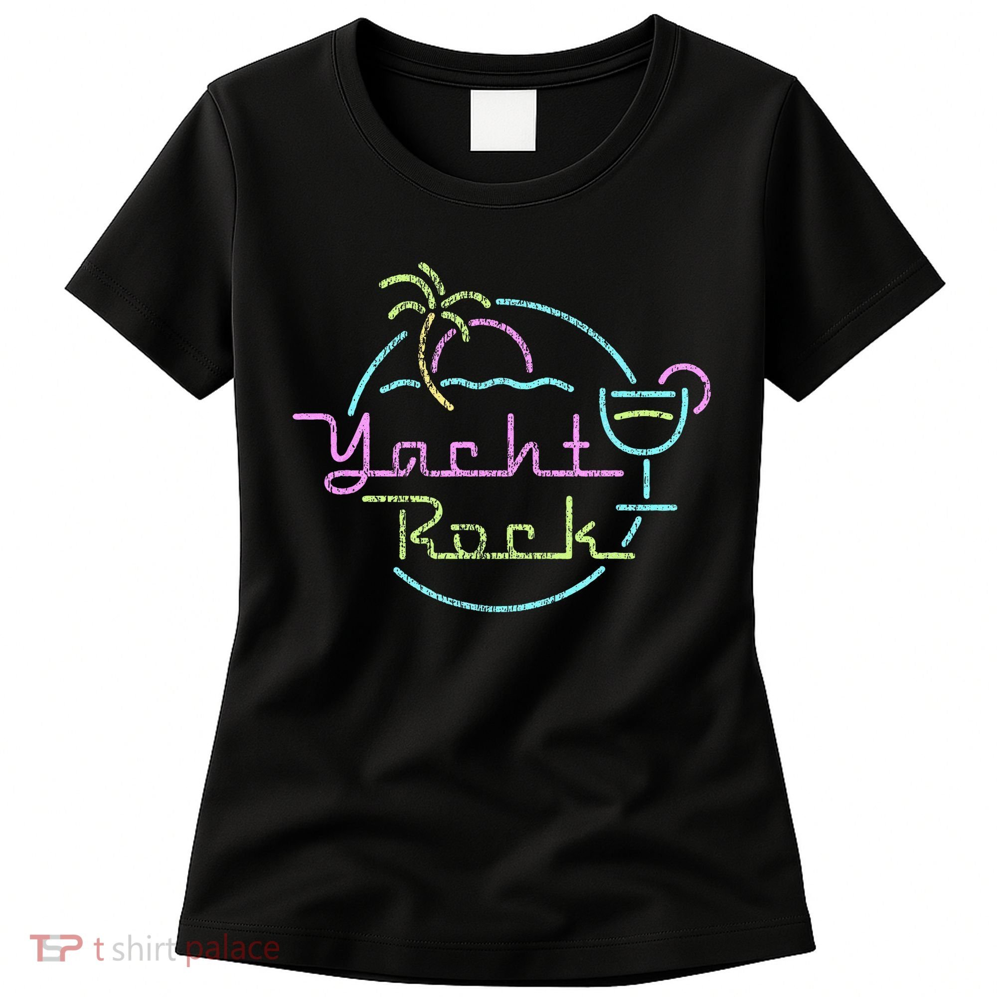 Faded Cocktail Hour Yacht Rock Women's T-Shirt
