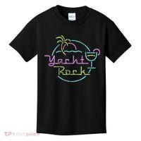 Faded Cocktail Hour Yacht Rock Kids T-Shirt thumb 0