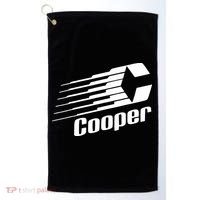 Funny Coopers Hockey Retro Player Sports Lovers Golf Towel thumb 0