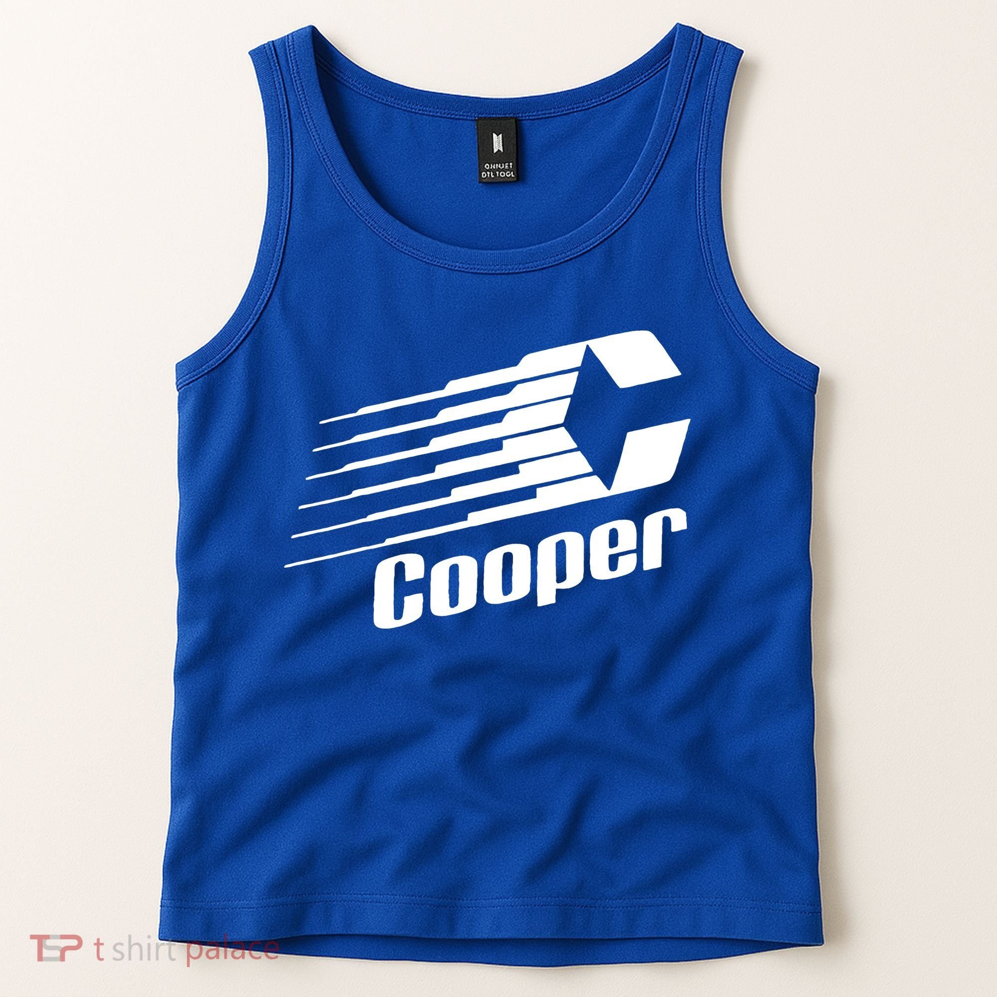 Funny Coopers Hockey Retro Player Sports Lovers Tank Top
