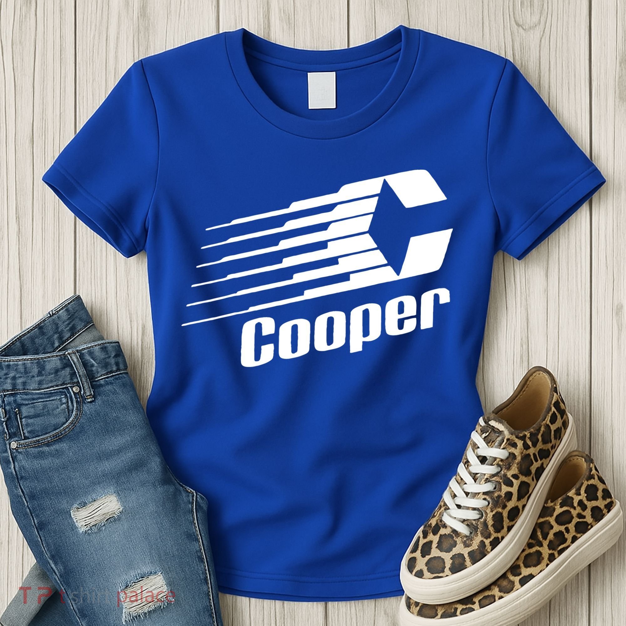 Funny Coopers Hockey Retro Player Sports Lovers Women's T-Shirt